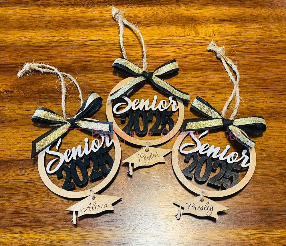 Graduate/Senior 2025 Car Charm