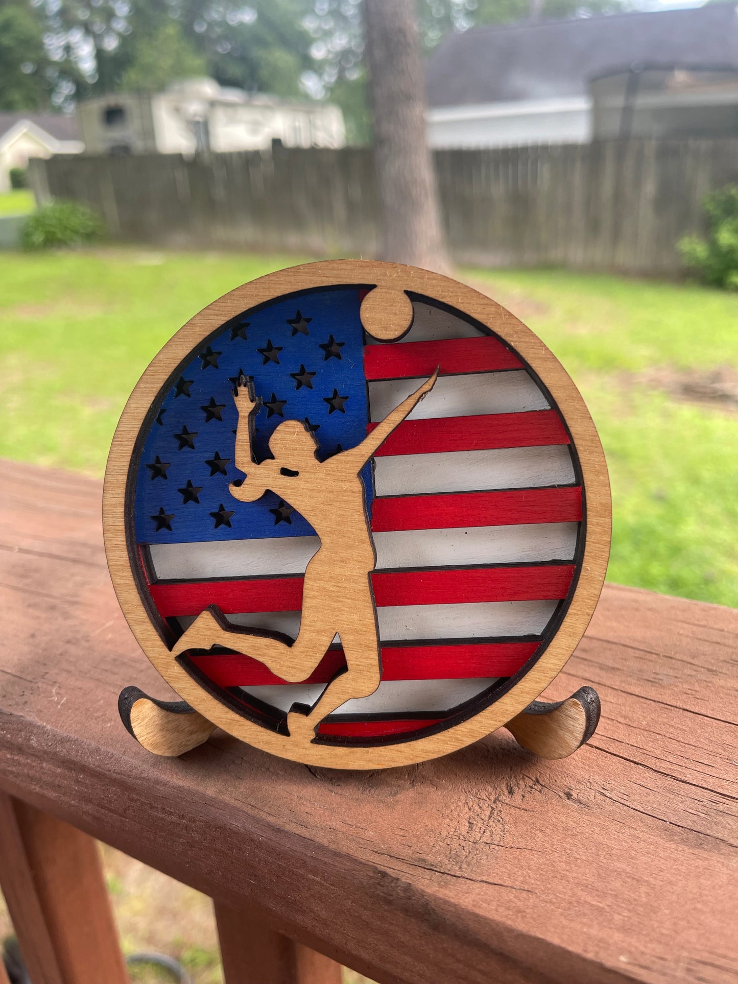 Personalized Volleyball Plaque Sign