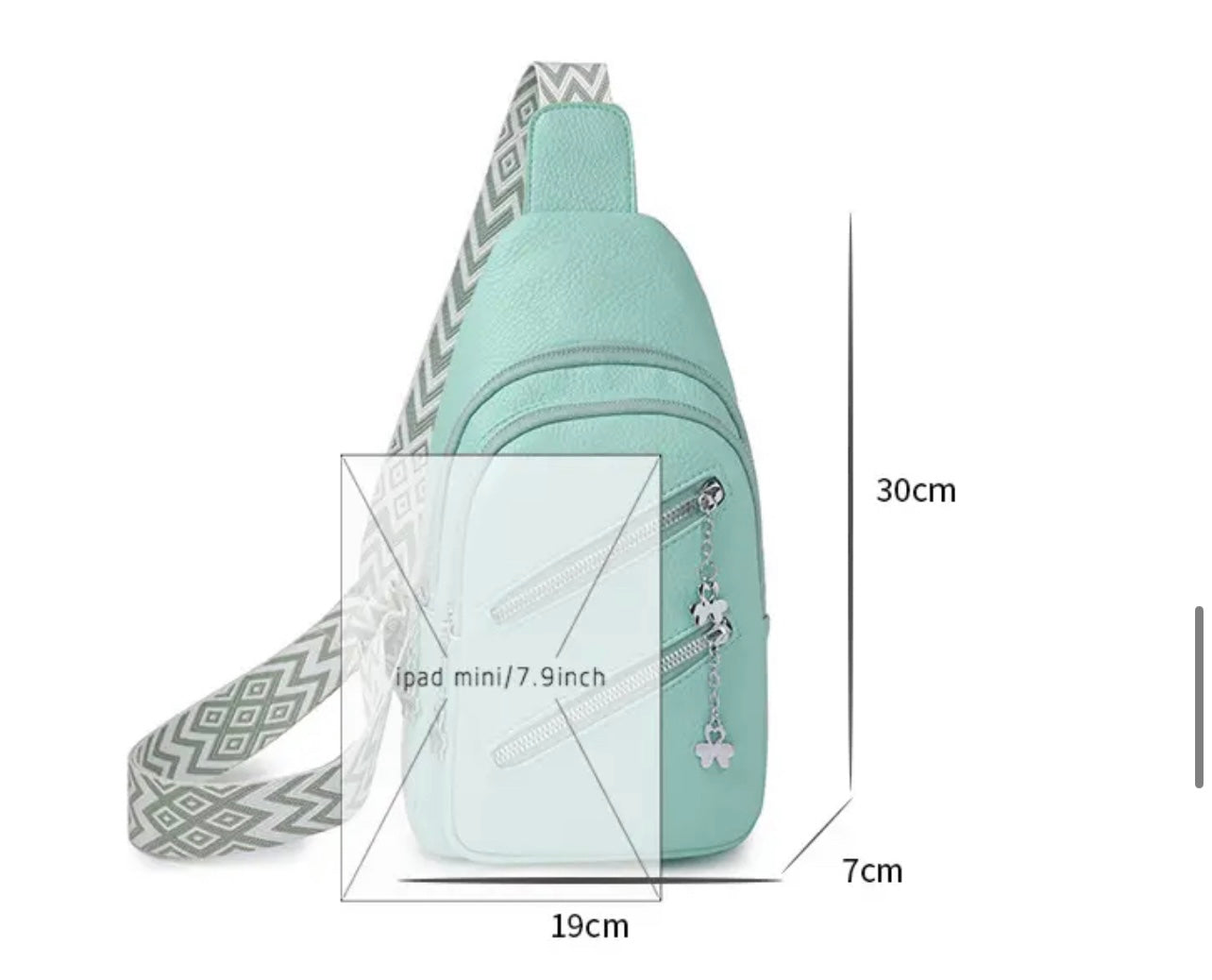 Leather Crossbody Sling Bag
