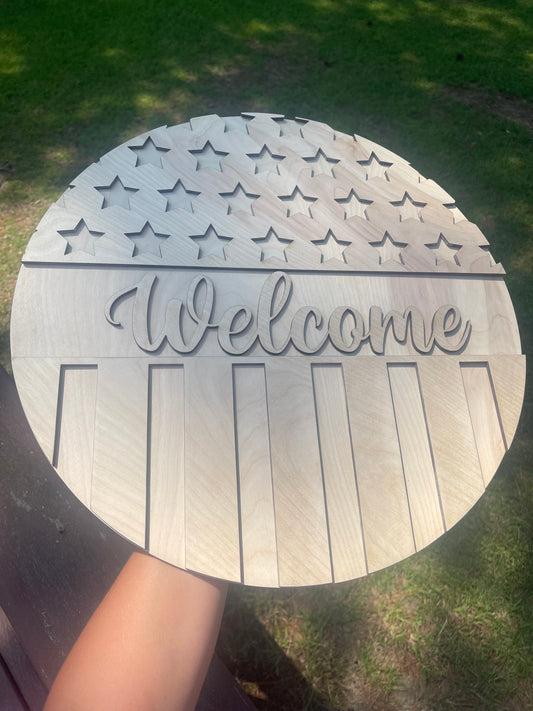 Unfinished Door Hanger - Custom